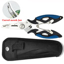 12.5cm Fishing Plier Scissor For Fishing Line Lure Cutter Hook Remover Stainless Steel Pliers Fishing Scissor Pliers Accessoris