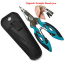 12.5cm Fishing Plier Scissor For Fishing Line Lure Cutter Hook Remover Stainless Steel Pliers Fishing Scissor Pliers Accessoris