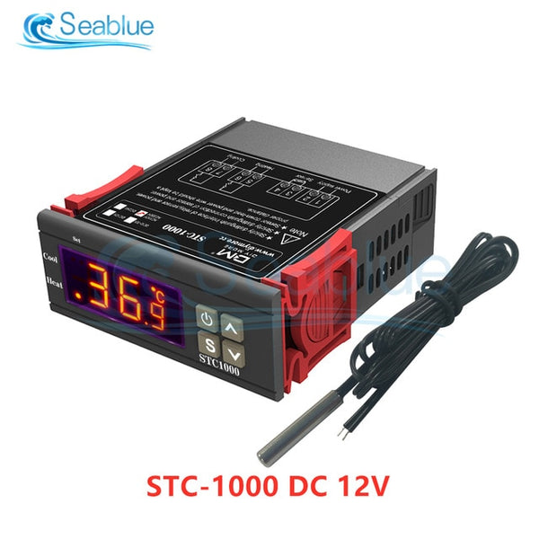 STC-1000 STC-3000 STC-3008 STC-3018 LED Digital Temperature Controller Thermostat Thermoregulator Incubator 12V 24V 110V 220V