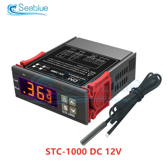 STC-1000 STC-3000 STC-3008 STC-3018 LED Digital Temperature Controller Thermostat Thermoregulator Incubator 12V 24V 110V 220V