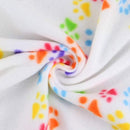 Pet Blanket Dog Cat Soft Fleece Blankets Sleep Mat Pad Bed Cover with Paw Print for Kitten Puppy and Other Small Animals