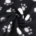 Pet Blanket Dog Cat Soft Fleece Blankets Sleep Mat Pad Bed Cover with Paw Print for Kitten Puppy and Other Small Animals
