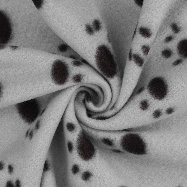 Pet Blanket Dog Cat Soft Fleece Blankets Sleep Mat Pad Bed Cover with Paw Print for Kitten Puppy and Other Small Animals