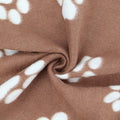 Pet Blanket Dog Cat Soft Fleece Blankets Sleep Mat Pad Bed Cover with Paw Print for Kitten Puppy and Other Small Animals