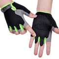 Cycling Anti-slip Anti-sweat Men Women Half Finger Gloves Breathable Anti-shock Sports Gloves Bike Bicycle Riding Glove 8 Colors