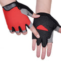 Cycling Anti-slip Anti-sweat Men Women Half Finger Gloves Breathable Anti-shock Sports Gloves Bike Bicycle Riding Glove 8 Colors