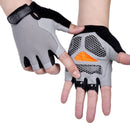 Cycling Anti-slip Anti-sweat Men Women Half Finger Gloves Breathable Anti-shock Sports Gloves Bike Bicycle Riding Glove 8 Colors