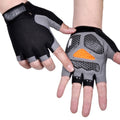 Cycling Anti-slip Anti-sweat Men Women Half Finger Gloves Breathable Anti-shock Sports Gloves Bike Bicycle Riding Glove 8 Colors
