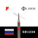 Proberra RUSSIA nail drill 34TYPE different shape Diamond bit Cutters Manicure  Manicure Cuticle Clean Pedicure
