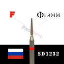 Proberra RUSSIA nail drill 34TYPE different shape Diamond bit Cutters Manicure  Manicure Cuticle Clean Pedicure