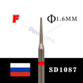 Proberra RUSSIA nail drill 34TYPE different shape Diamond bit Cutters Manicure  Manicure Cuticle Clean Pedicure