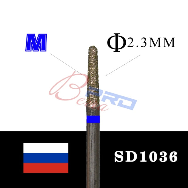 Proberra RUSSIA nail drill 34TYPE different shape Diamond bit Cutters Manicure  Manicure Cuticle Clean Pedicure