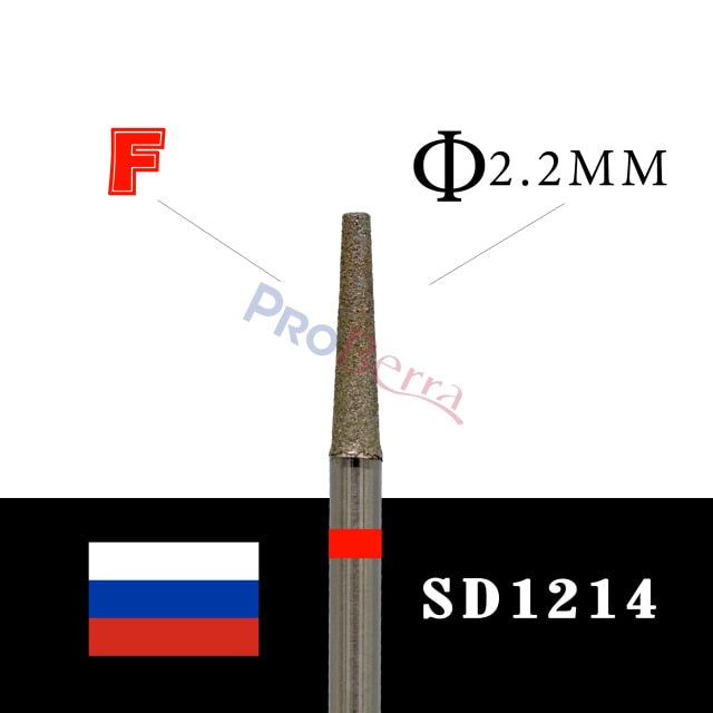 Proberra RUSSIA nail drill 34TYPE different shape Diamond bit Cutters Manicure  Manicure Cuticle Clean Pedicure