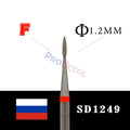 Proberra RUSSIA nail drill 34TYPE different shape Diamond bit Cutters Manicure  Manicure Cuticle Clean Pedicure
