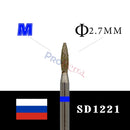 Proberra RUSSIA nail drill 34TYPE different shape Diamond bit Cutters Manicure  Manicure Cuticle Clean Pedicure