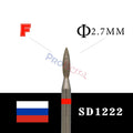 Proberra RUSSIA nail drill 34TYPE different shape Diamond bit Cutters Manicure  Manicure Cuticle Clean Pedicure