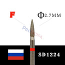 Proberra RUSSIA nail drill 34TYPE different shape Diamond bit Cutters Manicure  Manicure Cuticle Clean Pedicure