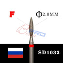 Proberra RUSSIA nail drill 34TYPE different shape Diamond bit Cutters Manicure  Manicure Cuticle Clean Pedicure