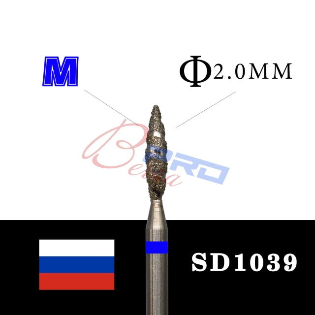 Proberra RUSSIA nail drill 34TYPE different shape Diamond bit Cutters Manicure  Manicure Cuticle Clean Pedicure