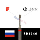 Proberra RUSSIA nail drill 34TYPE different shape Diamond bit Cutters Manicure  Manicure Cuticle Clean Pedicure