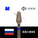 Proberra RUSSIA nail drill 34TYPE different shape Diamond bit Cutters Manicure  Manicure Cuticle Clean Pedicure