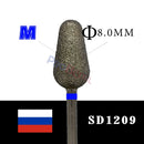 Proberra RUSSIA nail drill 34TYPE different shape Diamond bit Cutters Manicure  Manicure Cuticle Clean Pedicure