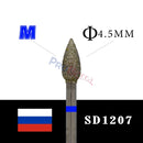 Proberra RUSSIA nail drill 34TYPE different shape Diamond bit Cutters Manicure  Manicure Cuticle Clean Pedicure