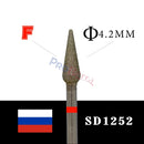 Proberra RUSSIA nail drill 34TYPE different shape Diamond bit Cutters Manicure  Manicure Cuticle Clean Pedicure