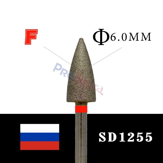 Proberra RUSSIA nail drill 34TYPE different shape Diamond bit Cutters Manicure  Manicure Cuticle Clean Pedicure