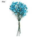 Mini Decorative Dried Flowers Babysbreath Flowers Bouquet Natural Plants preserve Floral for Wedding Home Decoration
