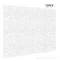 Hanging Room Divider Made of Environmentally PVC, 12 PCS Partitions Panel Screen for Decorating Bedroom,Dining, Study Biombo