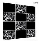 Hanging Room Divider Made of Environmentally PVC, 12 PCS Partitions Panel Screen for Decorating Bedroom,Dining, Study Biombo