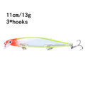 110mm 13g 85mm 7g Swimbaits Bass Big Fish Crankbaits Fishing Lure Sinking Floating Wobblers for Pike Minnow Lure Fishing Tackle