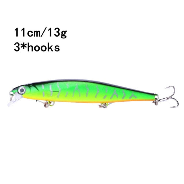 110mm 13g 85mm 7g Swimbaits Bass Big Fish Crankbaits Fishing Lure Sinking Floating Wobblers for Pike Minnow Lure Fishing Tackle
