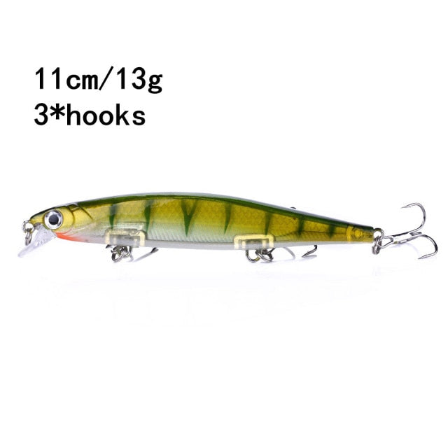110mm 13g 85mm 7g Swimbaits Bass Big Fish Crankbaits Fishing Lure Sinking Floating Wobblers for Pike Minnow Lure Fishing Tackle