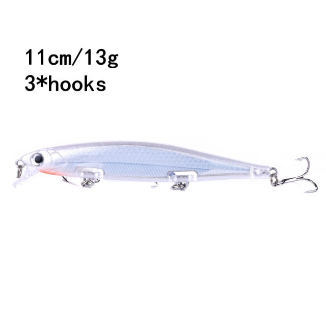 110mm 13g 85mm 7g Swimbaits Bass Big Fish Crankbaits Fishing Lure Sinking Floating Wobblers for Pike Minnow Lure Fishing Tackle