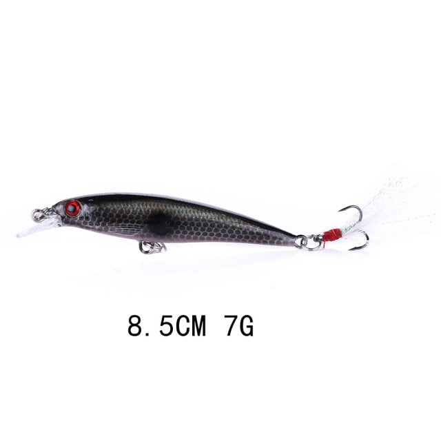 110mm 13g 85mm 7g Swimbaits Bass Big Fish Crankbaits Fishing Lure Sinking Floating Wobblers for Pike Minnow Lure Fishing Tackle