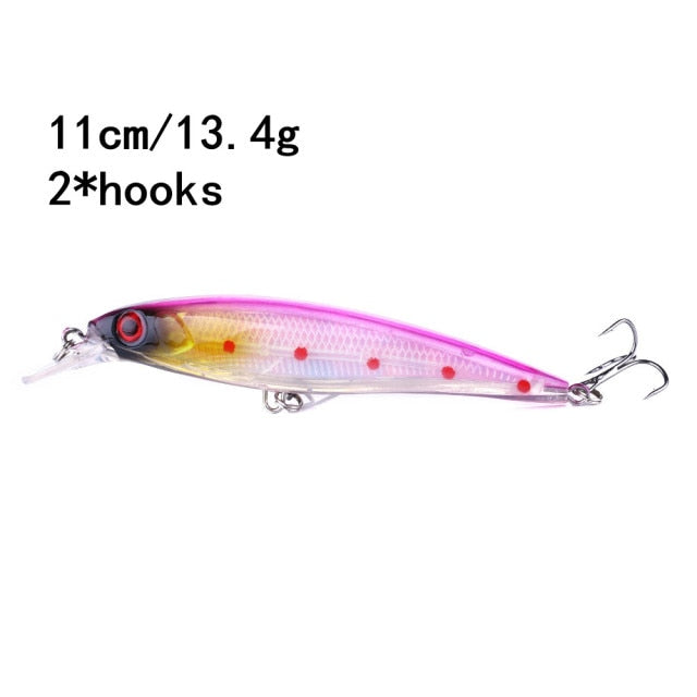 110mm 13g 85mm 7g Swimbaits Bass Big Fish Crankbaits Fishing Lure Sinking Floating Wobblers for Pike Minnow Lure Fishing Tackle
