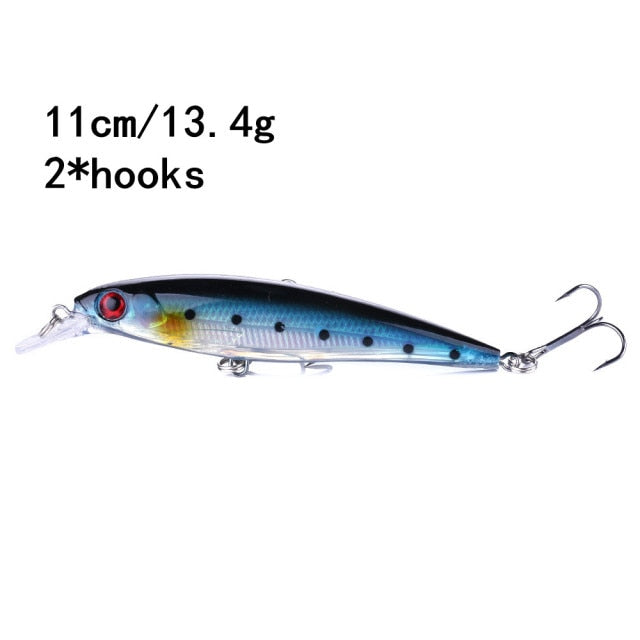 110mm 13g 85mm 7g Swimbaits Bass Big Fish Crankbaits Fishing Lure Sinking Floating Wobblers for Pike Minnow Lure Fishing Tackle