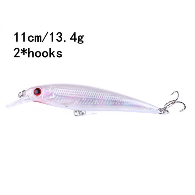 110mm 13g 85mm 7g Swimbaits Bass Big Fish Crankbaits Fishing Lure Sinking Floating Wobblers for Pike Minnow Lure Fishing Tackle