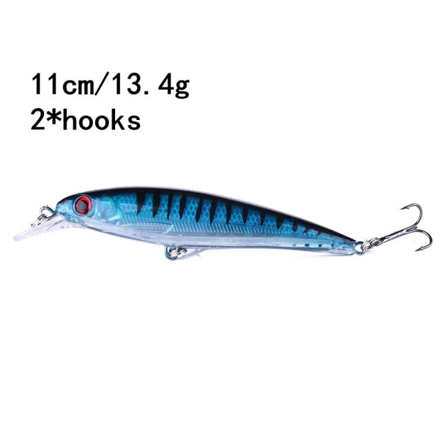 110mm 13g 85mm 7g Swimbaits Bass Big Fish Crankbaits Fishing Lure Sinking Floating Wobblers for Pike Minnow Lure Fishing Tackle