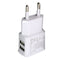 1A Portable Dual USB Power Adapter Mobile Phone Charger Electrical Socket Travel Smart Matching Charger Adapter For Smartphone