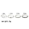 3pcs Hip Hop Punk Open Ring Men Women Jewelry Party Accessories Goth Ring Personality Three Finger Conjoined Chain New Trend