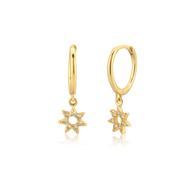 ANDYWEN 925 Sterling Silver Multi Dangle Hoops Crystal Thin Huggies With Charms Loops Circle Clips Earrings Jewelry For Womens