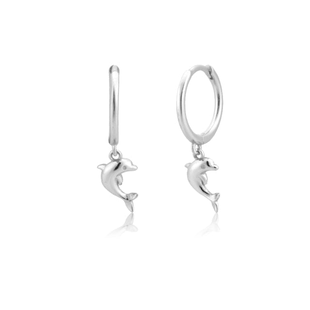 ANDYWEN 925 Sterling Silver Multi Dangle Hoops Crystal Thin Huggies With Charms Loops Circle Clips Earrings Jewelry For Womens