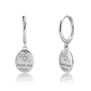 ANDYWEN 925 Sterling Silver Multi Dangle Hoops Crystal Thin Huggies With Charms Loops Circle Clips Earrings Jewelry For Womens