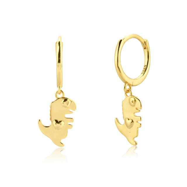 ANDYWEN 925 Sterling Silver Multi Dangle Hoops Crystal Thin Huggies With Charms Loops Circle Clips Earrings Jewelry For Womens