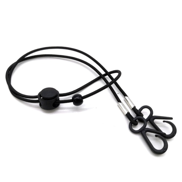 Safety Adjustable Face Mask Lanyard Handy Convenient Holder Rope Anti-lost Anti-drop Mask Hanging Neck Rop Halter Ropes Dropship