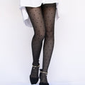 1PC Sexy Women Pantyhose Tights Summer Nylon Polka Dot Print Stocking Seamless Fishnet Mesh Female Hosiery Hot Sale Fits 40-55kg