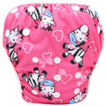 2021 New Baby Swim Diapers Waterproof Adjustable Cloth Diapers Pool Pant Swimming Diaper Cover Reusable Washable Baby Nappies